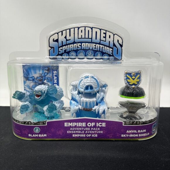 Skylanders Empire of Ice Adventure Pack NIB Slam Bam Anvil Rain Missing Backing - Picture 1 of 7